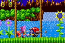 Amy Rose in Sonic 1