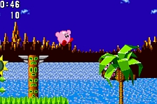 Kirby In Sonic The Hedgehog